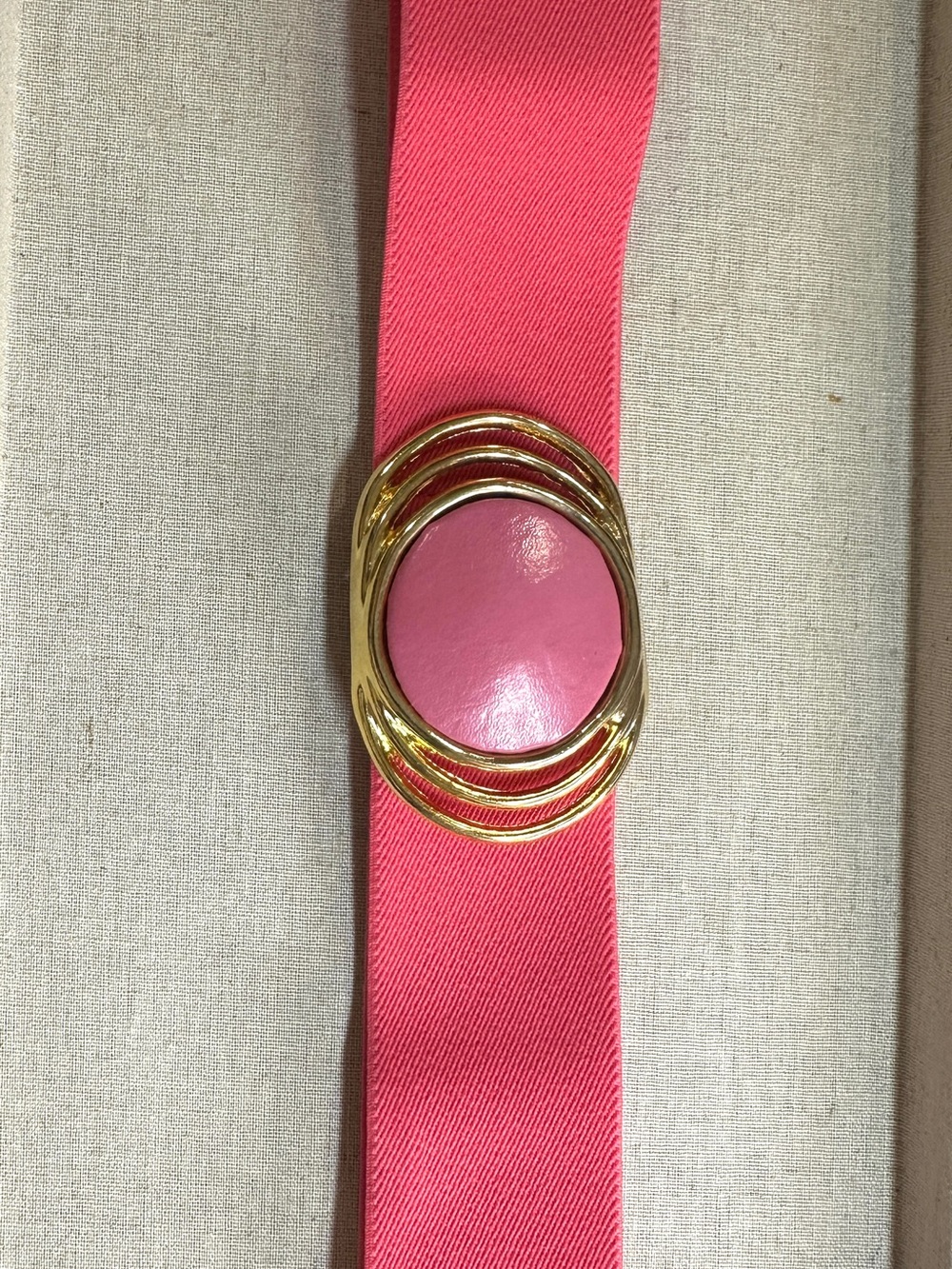 Vintage 80’s Pink  Women's Stretch Belt-one size